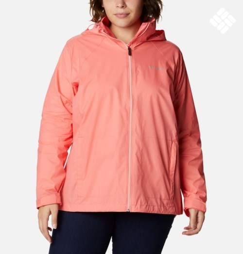 Women's Columbia Switchback III Jackets Coral | Plus Size CA-Q45C1